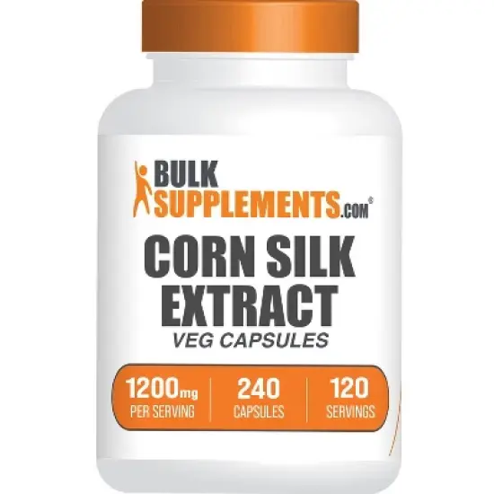 BulkSupplements Corn Silk Extract Capsules image {4}