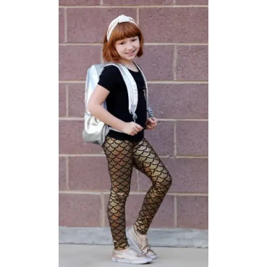 City Threads USA-Made Girls Novelty Stretch Leggings image {2}