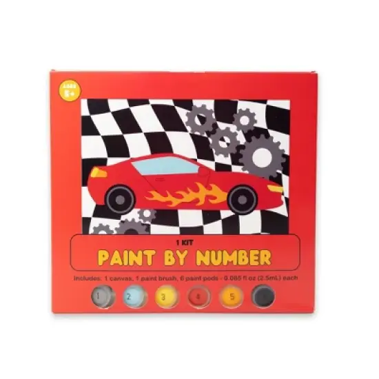 Paint By Number Car Craft Activity Kit - Bullseye's Playground&trade; image {3}