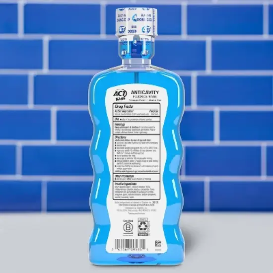 ACT Kids Pineapple Punch Mouth Wash - 16.9 fl oz image {1}