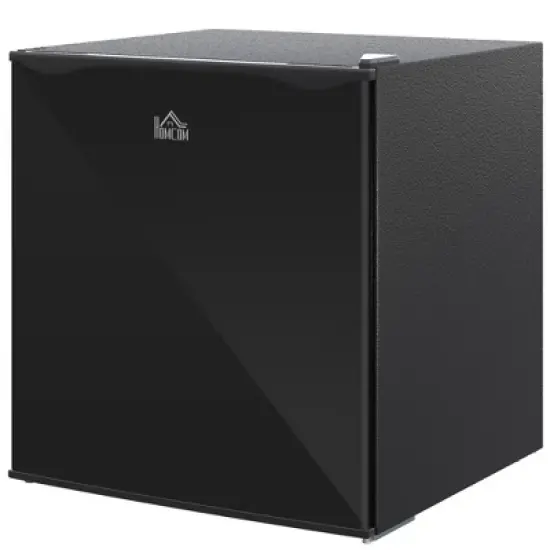 HOMCOM Mini Freezer Countertop, 1.1 Cu.Ft Compact Upright Freezer with Removable Shelves, Reversible Door for Home, Dorm, Apartment and Office image {3}