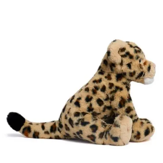 FAO Schwarz 10" Planet Love Recycled Bottle Amur Leopard Toy Plush image {2}