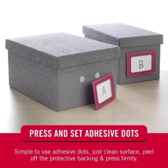 VELCRO 5/8" 75ct Sticky Back&nbsp;Dots Mounting Adhesive for Classroom and Office Organization White image {2}