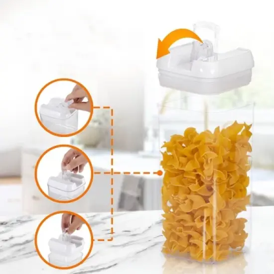 Cheer Collection Airtight Food Storage Containers, Set of 7 image {2}