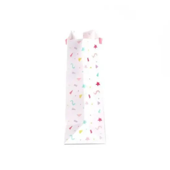 Medium Birthday Gift Bag with Glitter - Spritz&trade;: Multicolor Typography, Paper, 12.75" Height, 10" Width image {1}