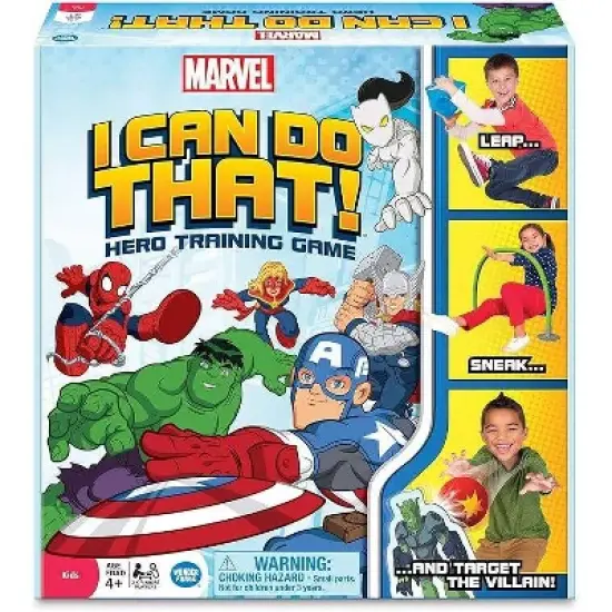 Ravensburger Wonder Forge Marvel I Can Do That! Hero Training Action Game: Educational, Kids' Classic Board Game image {3}