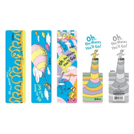 Geddes Dr. Seuss&trade; Oh The Places You'll Go! Bookmarks - 50 per bag image {1}