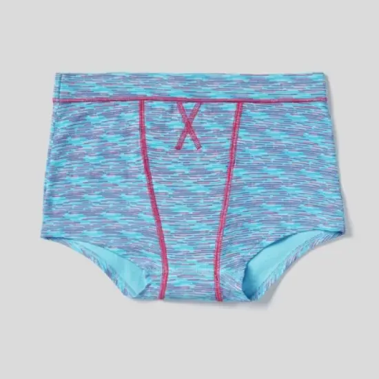 Thinx Teen Super Absorbency Single Shorts - Blue Hologram image {2}