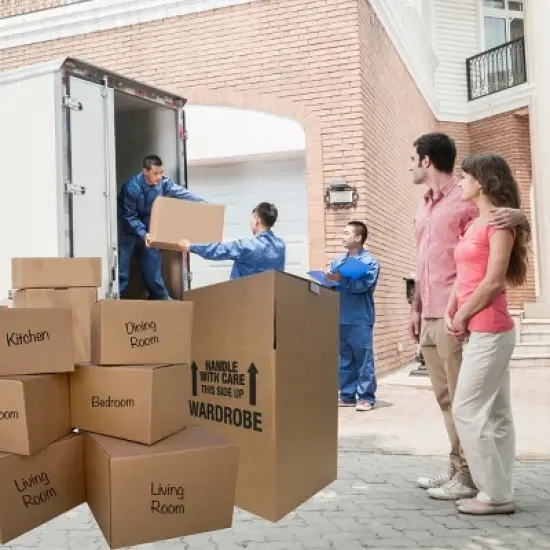 UBMOVE 2 Room Wardrobe Kit-2 with 20 Moving Boxes plus Packing Supplies image {7}