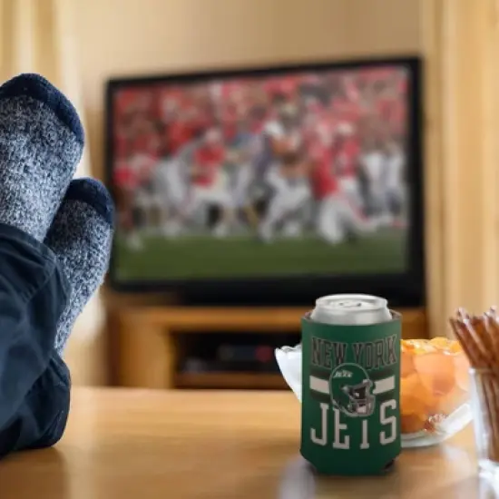 NFL New York Jets Can Cooler Helmet - 12oz image {2}