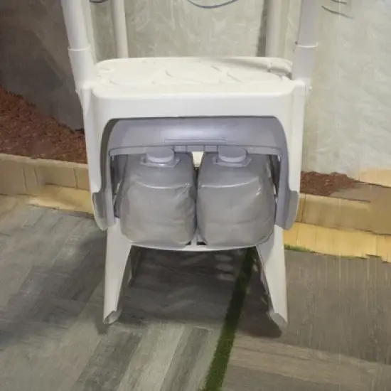 Swim Central 11" HydroTools Transparent Chemical Resistant Pool Ladder Weight Anchor Bag image {3}