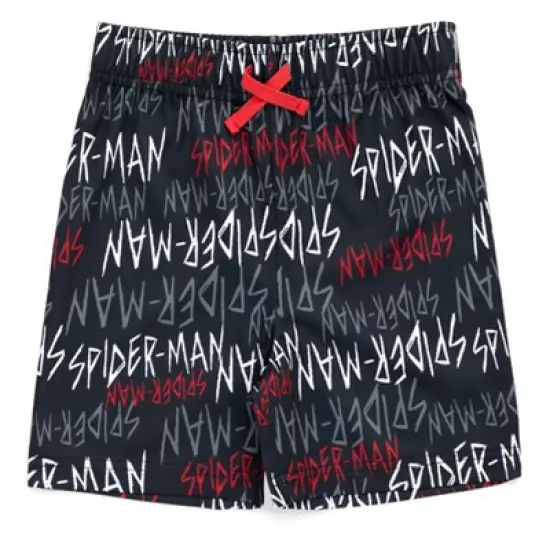 Marvel Spider-Man Cosplay T-Shirt and Mesh Shorts Outfit Set Toddler to Big Kid  image {3}