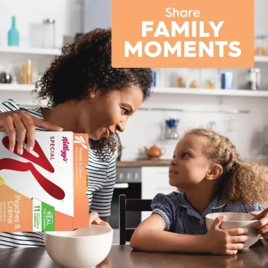 Kellogg's Special K Peaches and Cream Breakfast Cereal - 16.6oz image {2}