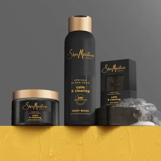 SheaMoisture African Black Bar Soap - 8oz image {10}