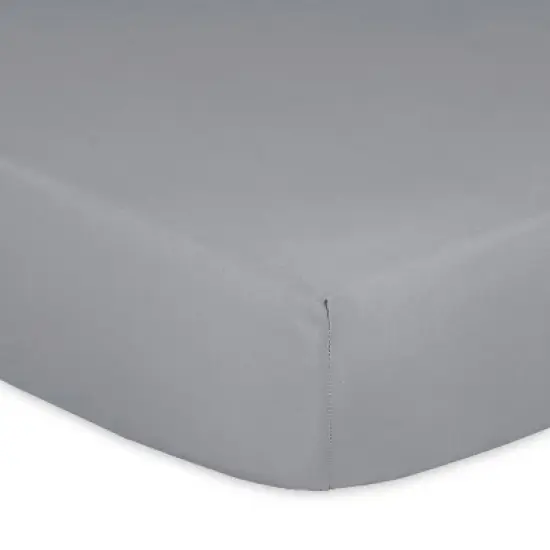 The Peanutshell Dino and Elephant Stripes Fitted Crib Sheets for Boys or Girls, 6-Pack Set | Blue, Grey image {4}