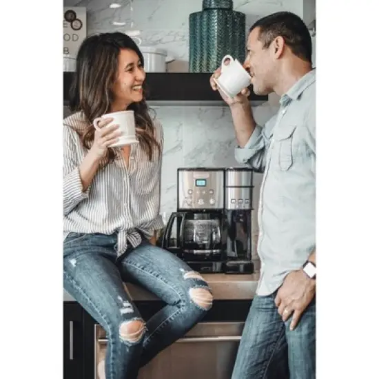 Cuisinart Coffee Center 12 Cup Coffeemaker and Single-Serve Brewer Stainless Steel image {3}