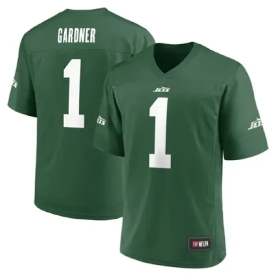 NFL New York Jets Men's Short Sleeve Gardner 1 Jersey image {2}
