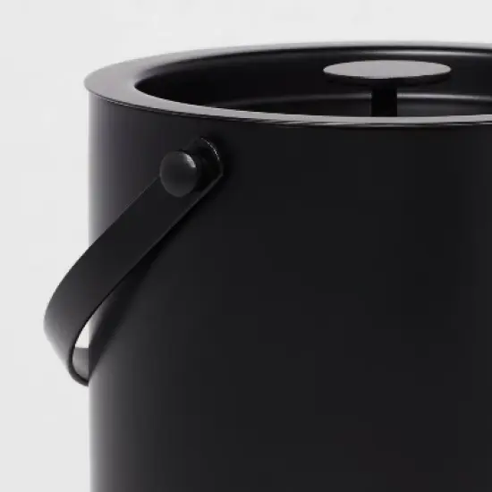 94oz Metal Ice Bucket Black - Threshold&trade; image {2}
