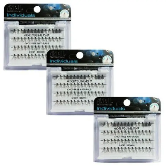 Ardell Individual Duralash Knot Free - Short Brown #65051 (3-pack) image {2}