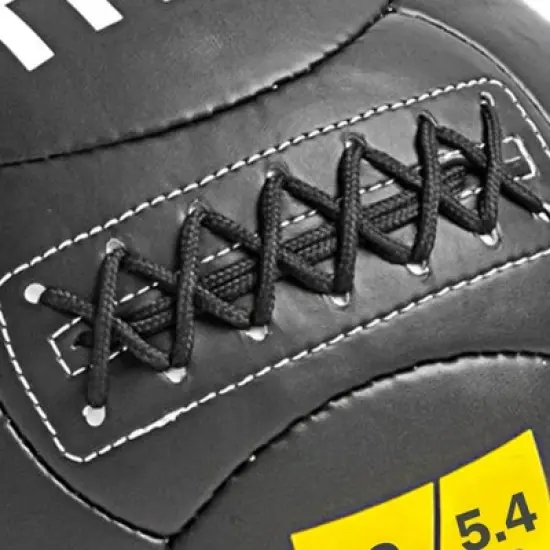 TRX 12 Pound Wall Ball Home Gym Strength Training Weighted Equipment with Non-Slip Exterior for Leveling Up Full Body Workouts, Black (10 Inch) image {2}