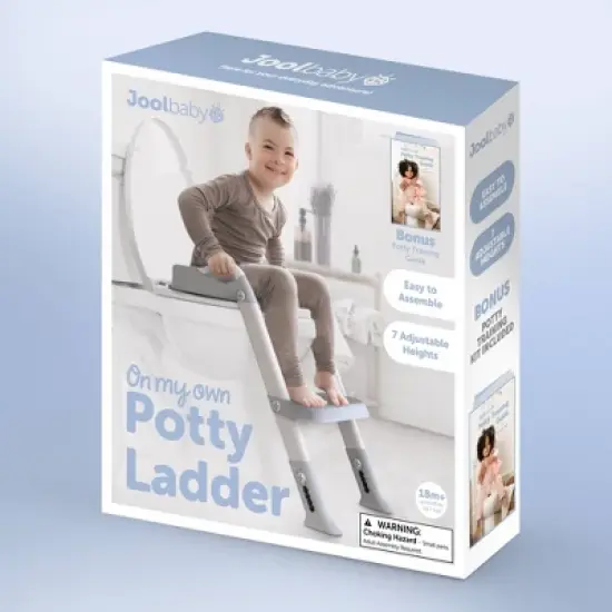 Jool Baby On My Own Potty Ladder - Gray image {6}