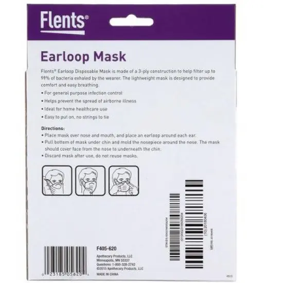 Flents Earloop Mask 20 ct image {1}