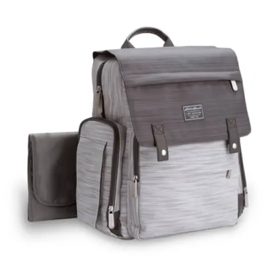 Eddie Bauer Ridgeline Cascade Back Pack Diaper Bag - Gray/Gray Heather image {1}
