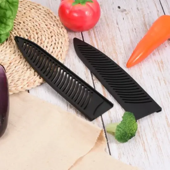 Unique Bargains PP Kitchen Scratch Resistant Cover Sleeves for 9.5" Chef Knife image {5}