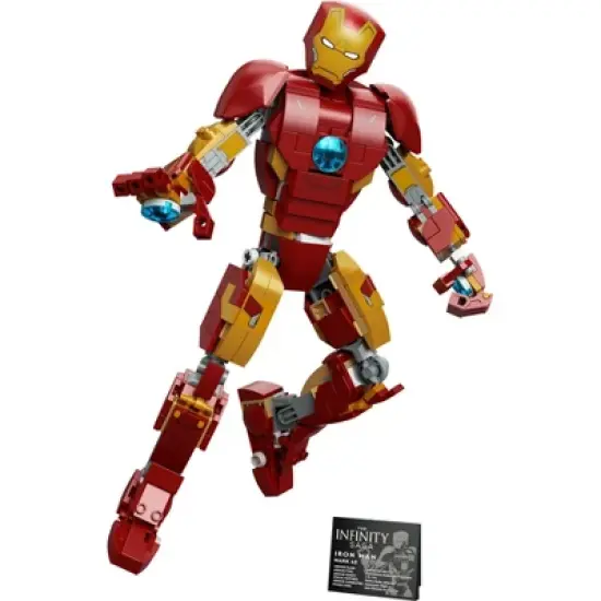 LEGO Marvel Iron Man Figure Building Toy, Infinity Saga 76206 image {1}