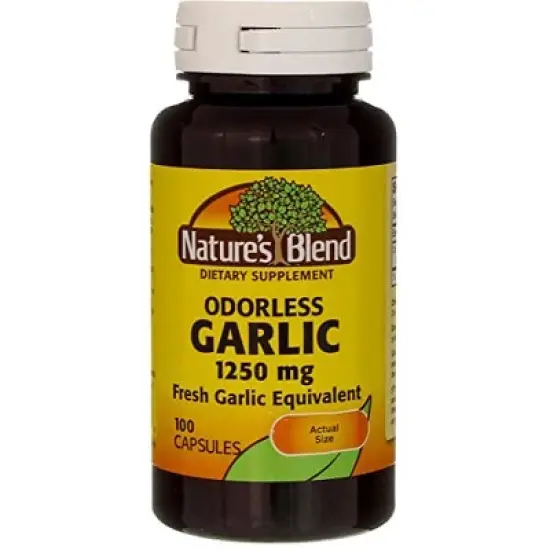 Nature's Blend 154 Garlic Odorless 1250 mg (Each) image {1}