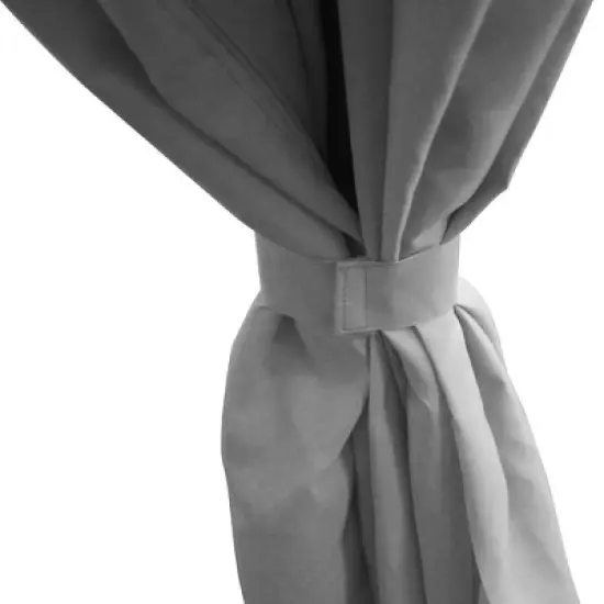 Outsunny 13' x 10' Patio Gazebo Outdoor Canopy Shelter with Sidewalls, Double Vented Roof, Steel Frame for Garden, Lawn, Backyard and Deck image {4}