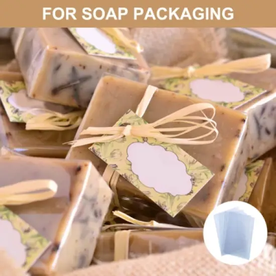 Unique Bargains PVC Heat Shrink Homemade DIY Projects Shrink Wrap Bags image {2}