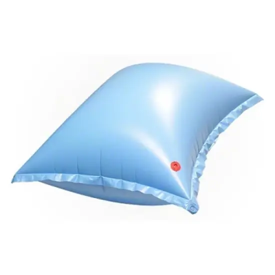Swimline Pool Air Pillow (2 Pack) & 15' x 30' Oval Swimming Pool Cover, Blue image {2}