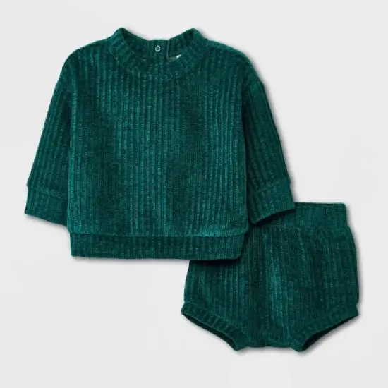 Baby Chenille Sweater Top & Bottom Set - Cat & Jack&trade; image {4}