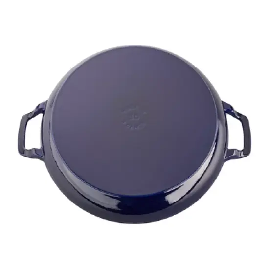 STAUB Cast Iron 3.5-qt Braiser with Glass Lid image {1}