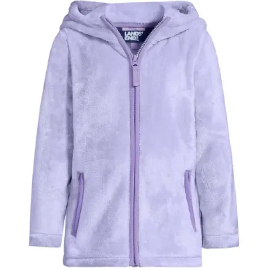 Lands' End Girls Softest Fleece Jacket image {4}