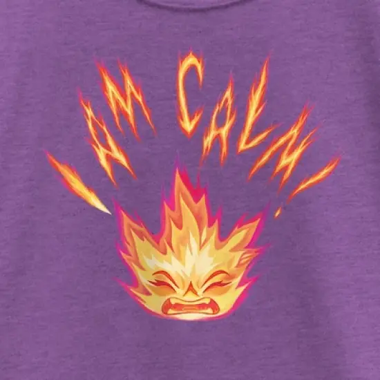 Girl's Elemental Ember I am Calm T-Shirt image {1}