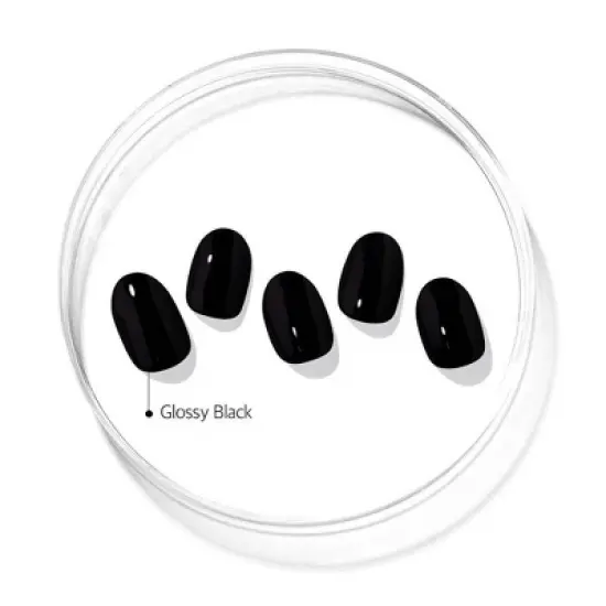 Ohora Gel Nail Basic Line - Onyx - 30ct image {3}