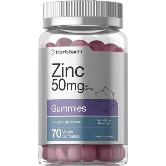 Horbaach Zinc 50mg | 70 Gummies image {3}