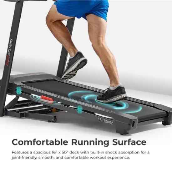 Sunny Health & Fitness Active 400 Smart Auto Incline Treadmill - SF-T724012 image {5}