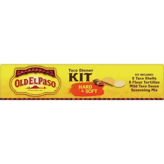 Old El Paso Hard & Soft Shell Taco Dinner Kit - 11.4oz image {8}