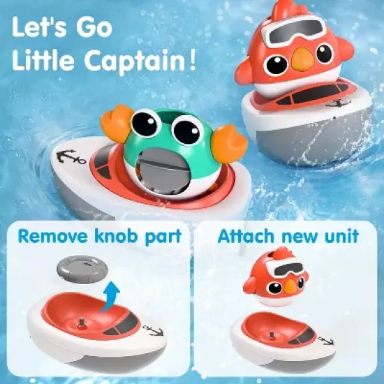iPlay, iLearn Baby Bath Toy for Toddlers 1-3 image {2}