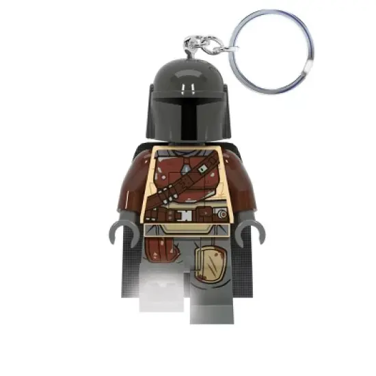 LEGO Star Wars Lightsaber Gel Pen Black Ink with Mandalorian Bag Tag and Keychain Gift Set image {3}
