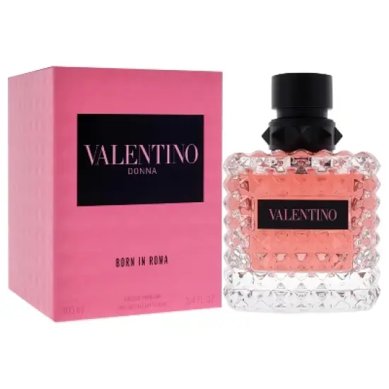 Valentino Donna Born In Roma Eau de Parfum Spray for Women 3.4oz &ndash; Luxurious Jasmine & Vanilla Bourbon Fragrance, Long-Lasting Perfume Spray for Women image {2}