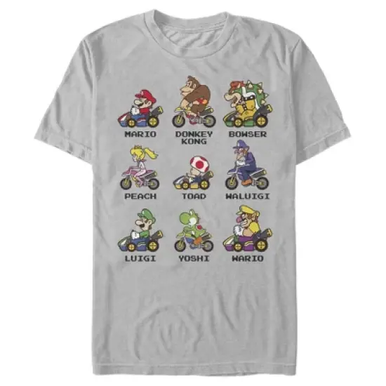 Men's Nintendo Mario Kart Cast T-Shirt image {7}