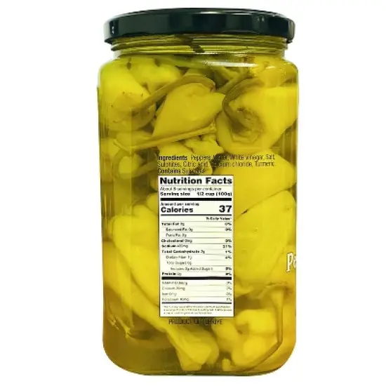 Eastern Feast - Whole Pepperoncini, Mild, 23 oz (680g) image {2}
