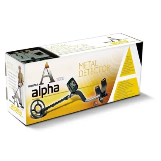 Teknetics Alpha 2000 Metal Detector - Black image {3}