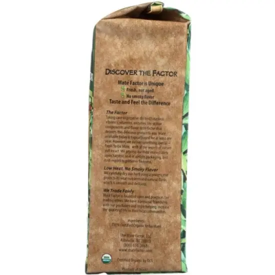 The Mate Factor Organic Yerba Mate Loose Tea - Case of 6/12 oz image {3}