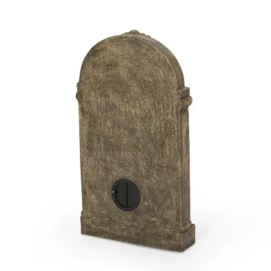 Frontage Outdoor 2-Tier Single Spout Fountain - Light Brown - Christopher Knight Home image {2}