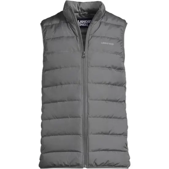 Lands' End Men's Down Puffer Vest image {8}